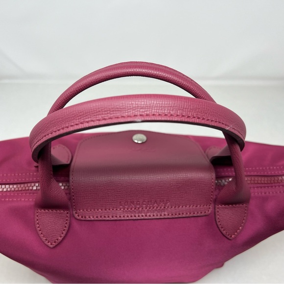 Longchamp Le PLIAGE NEO Small Burgundy- Pink Colour - Picture 10 of 13